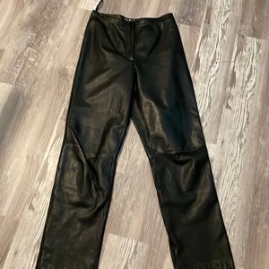 Leather pants